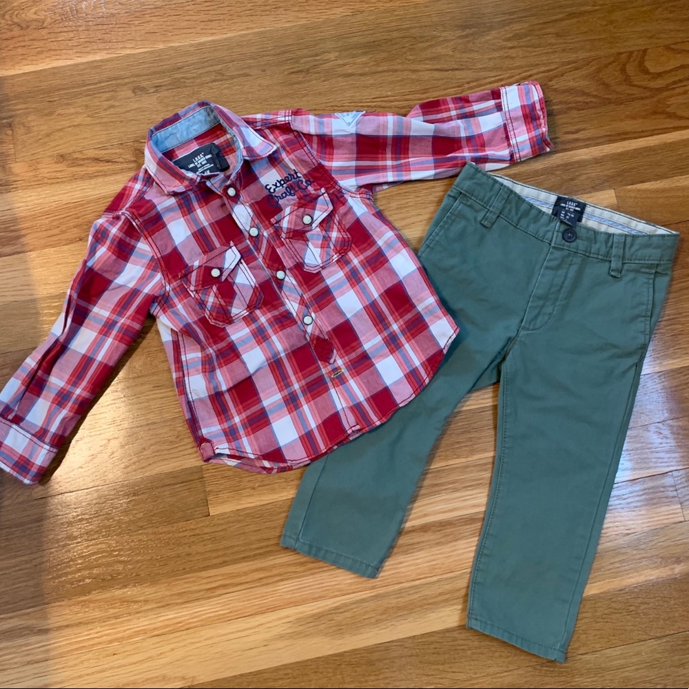 H&M shirt and pants NWOT